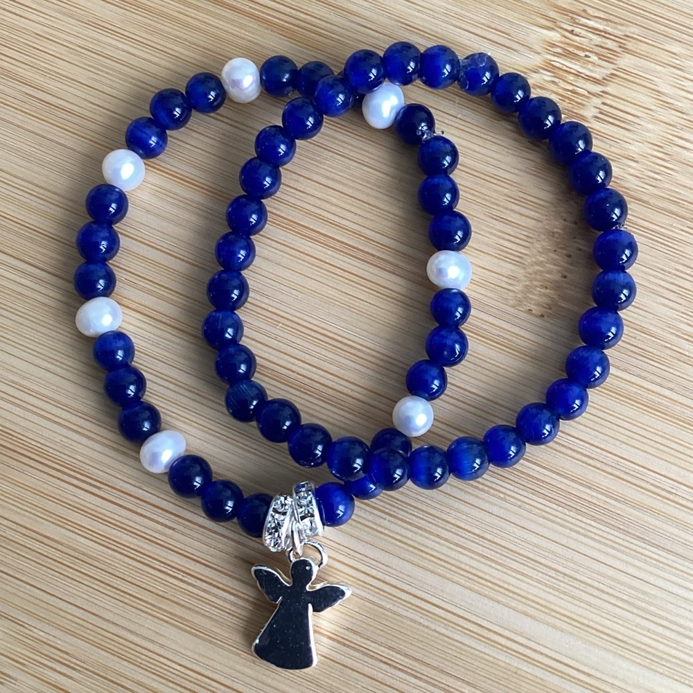 Jewelry blue Catseye Bracelets